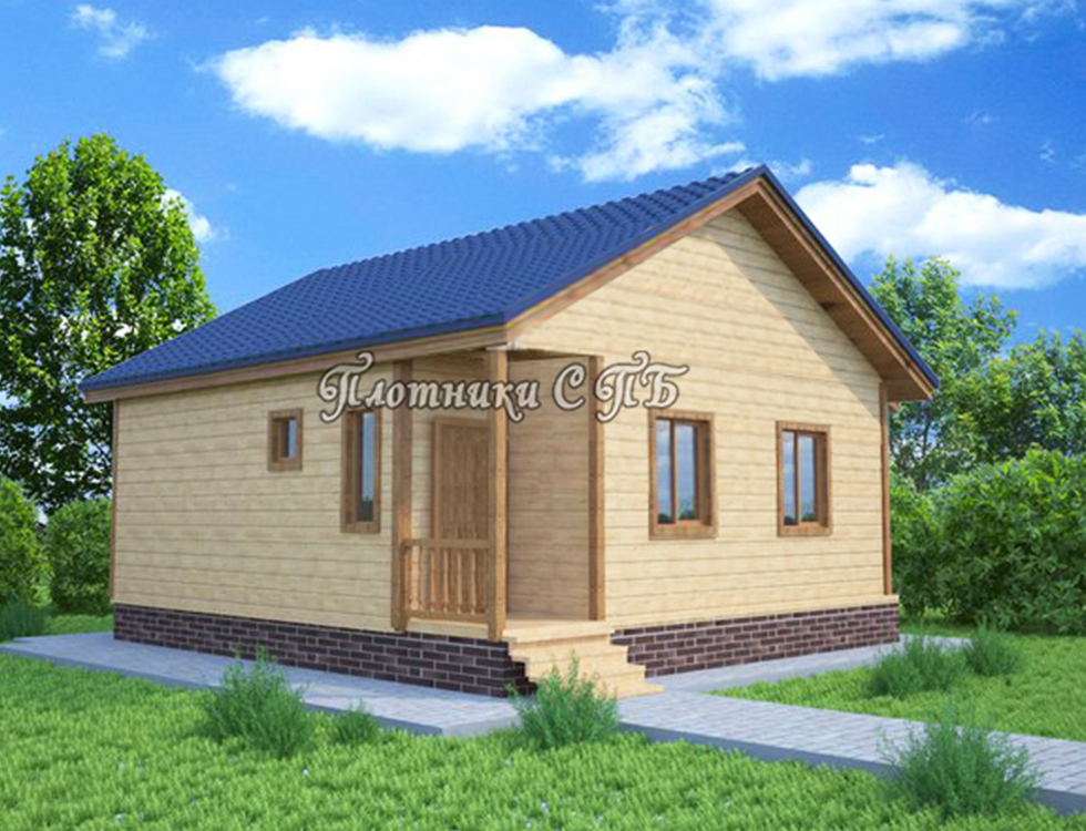 Каркасный дом, проект 8 Каркасный дом, проект 8