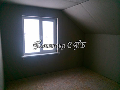 Каркасный дом, п.Романовка, Ленинградская обл.